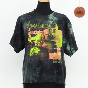 Goosebumps Wake the Dead Mummy Graphic T-Shirt Size Large NWOT Grunge Cotton
